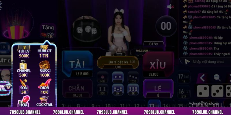 Game tài xỉu đổi tiền thật thuộc dòng cá cược trực tuyến xanh chín